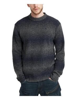 $200 G-STAR RAW Men's Regular Fit Gradient Striped Knit Sweater Size S–